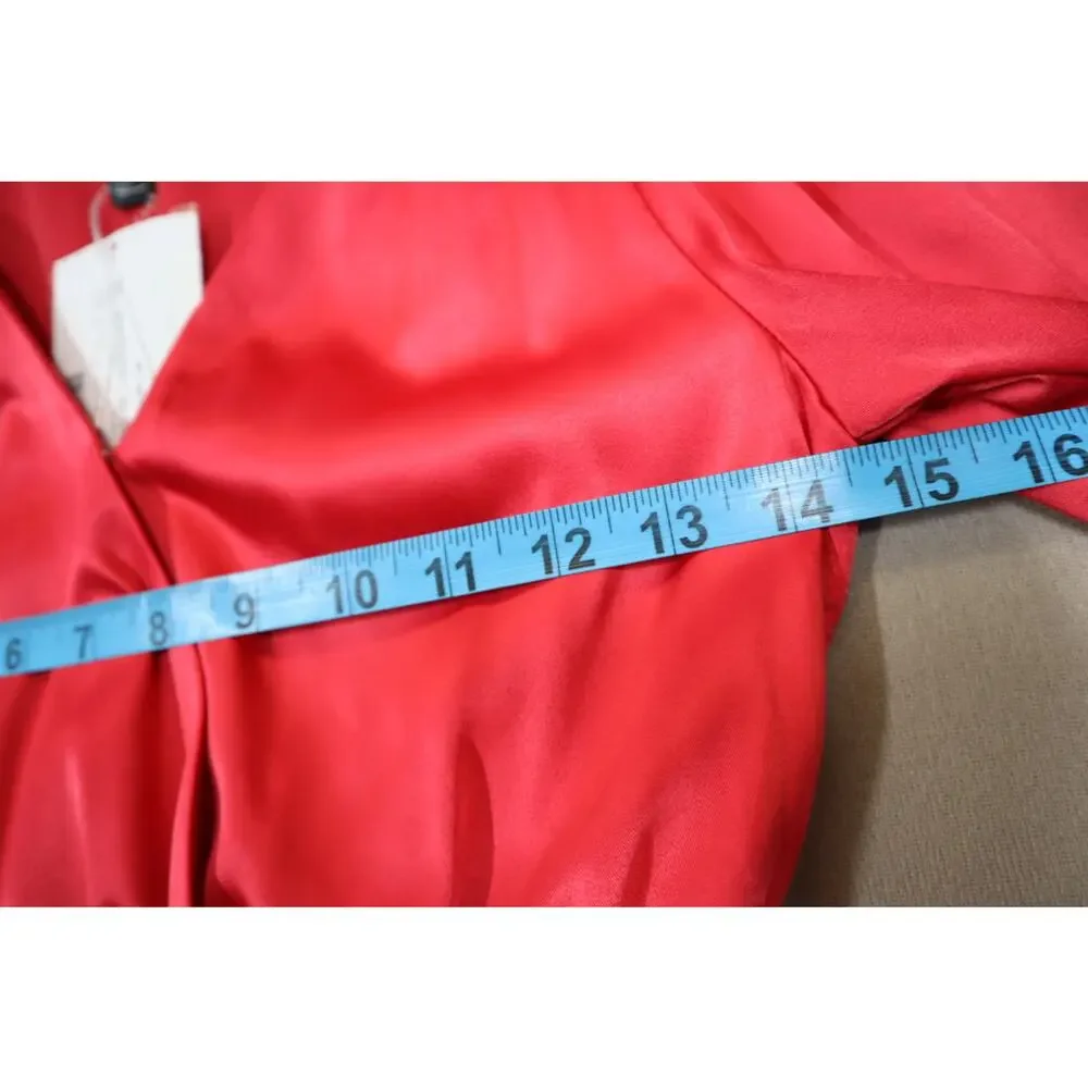 Aqua Girl Pink Silk Looking Long‎ Sleeve Dress Size M 9/10